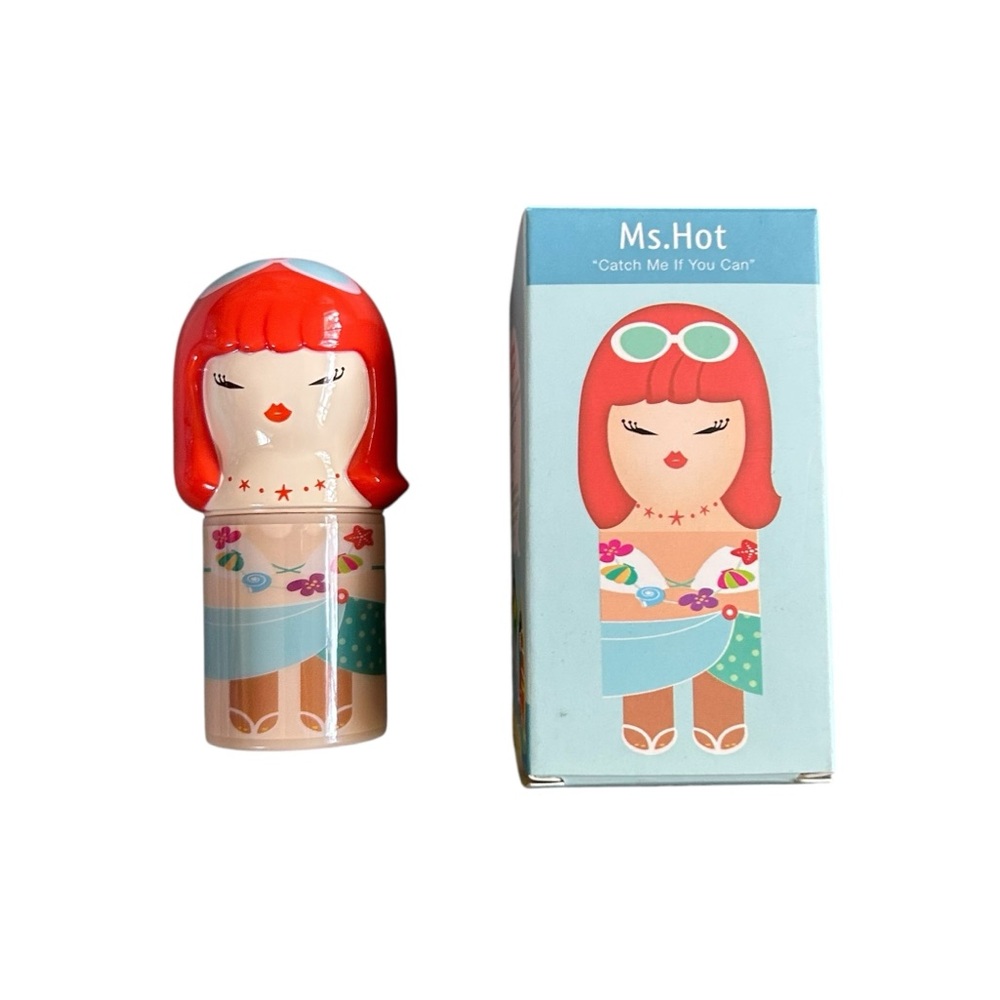 Etude House MiniME Ms. Hot Scent Stick Retro Redhead Girl Tropical Kawaii Kitsch